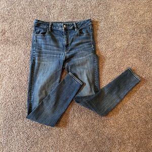 American Eagle super high rise jegging